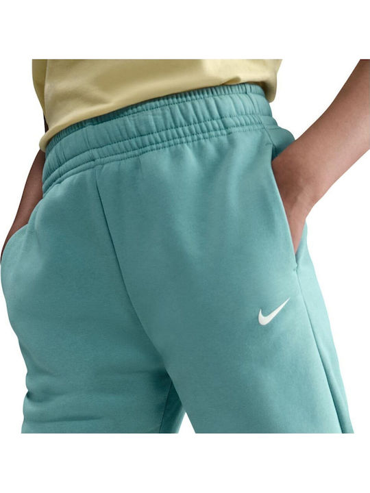 Kids Sweatpants Turquoise Sportswear