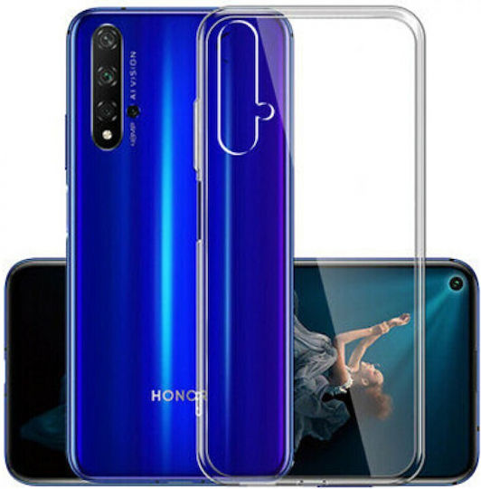 Back Cover Σιλικόνης 0.5mm Διάφανο (Huawei Y5p)