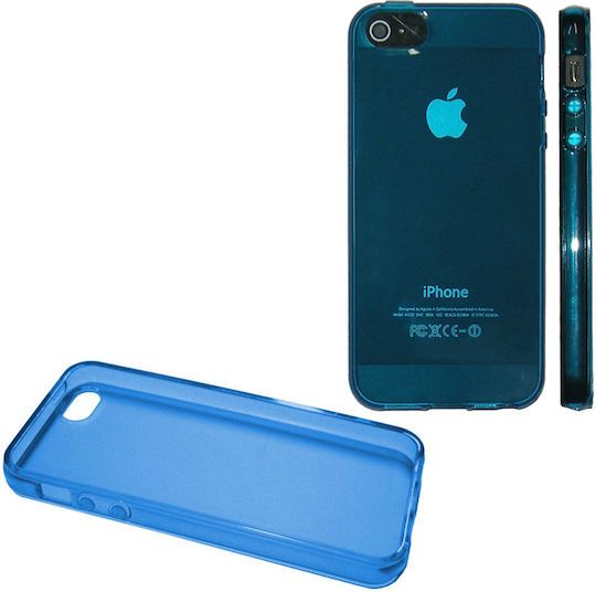 Volte-Tel Back Cover Silicone Blue (iPhone 5/5s/SE)