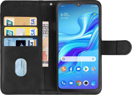 Wallet Σιλικόνης Μαύρο (TCL 20 R 5G)