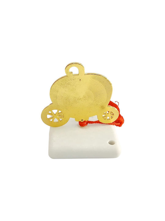 Kalliopi Silver Tabletop Lucky Charm Pumpkin Green made of Stone 2026 5.5x10cm 1pcs