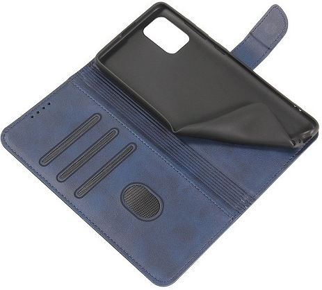 Hurtel Book Synthetic Leather Blue (Galaxy A51)