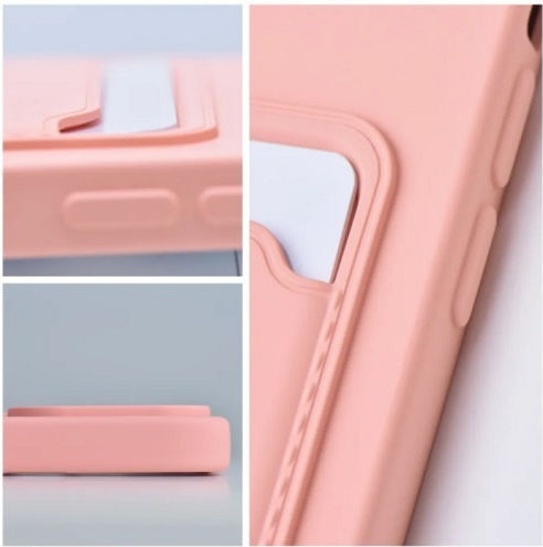 Forcell Card Back Cover Σιλικόνης με Υποδοχή για Κάρτες Κοραλί (Galaxy A32 5G)