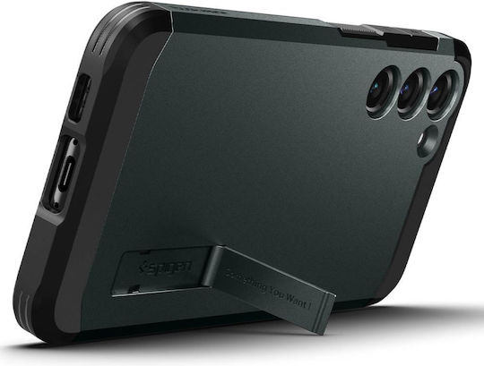 Spigen Tough Armor Back Cover Πλαστικό 1.2mm Abyss Green (Galaxy S23)