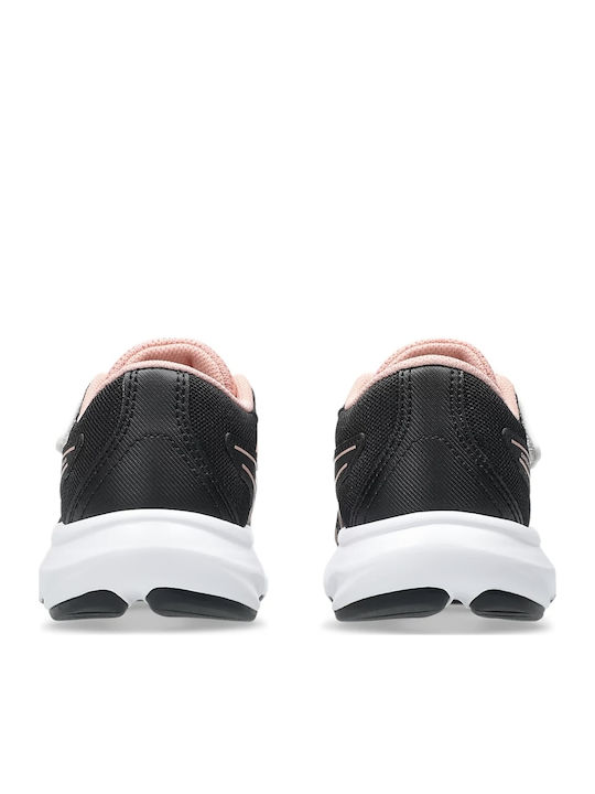 Contend Kids Sports Shoes Running with Hoop & Loop Closure Black