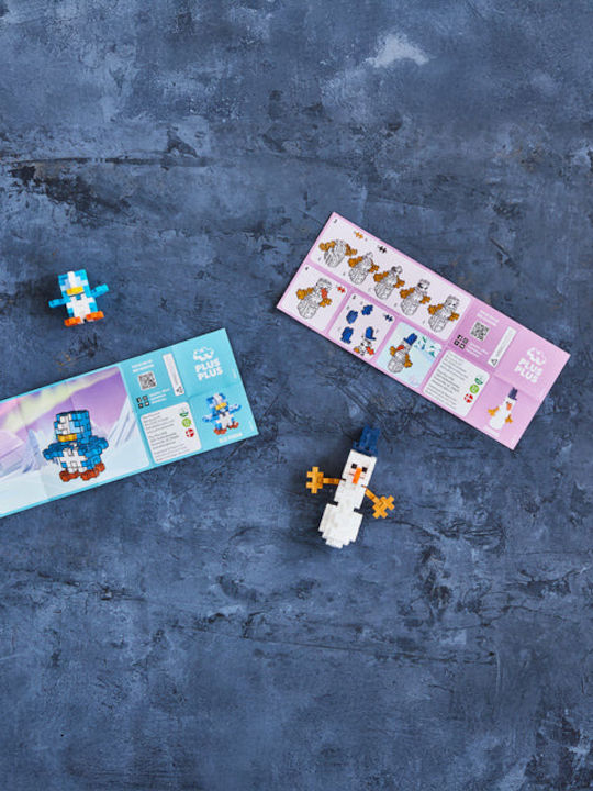 Plus Plus Advent Kalender Selbstgemacht Santa Claus und Nordlichter