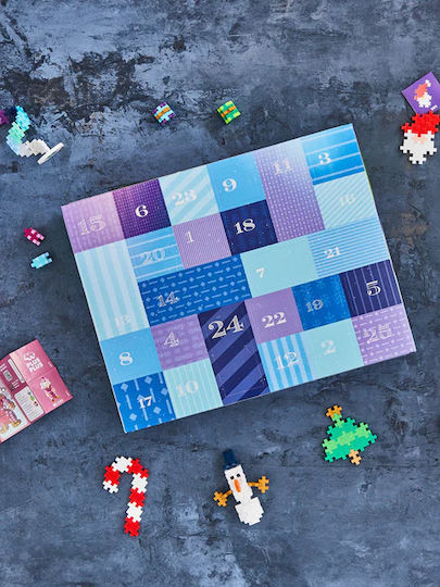Plus Plus Plus-plus Construction Set Advent Calendar Santa Claus Northern Lights