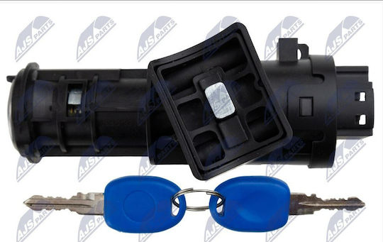 Comutator Volan Fiat Panda 2003 Lancia Y 2000 2 Chei Incluse 5 Pini