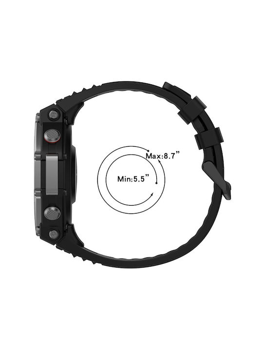Curea din silicon respirabilă Xiaomi Amazfit T-rex 3 Portocaliu OEM