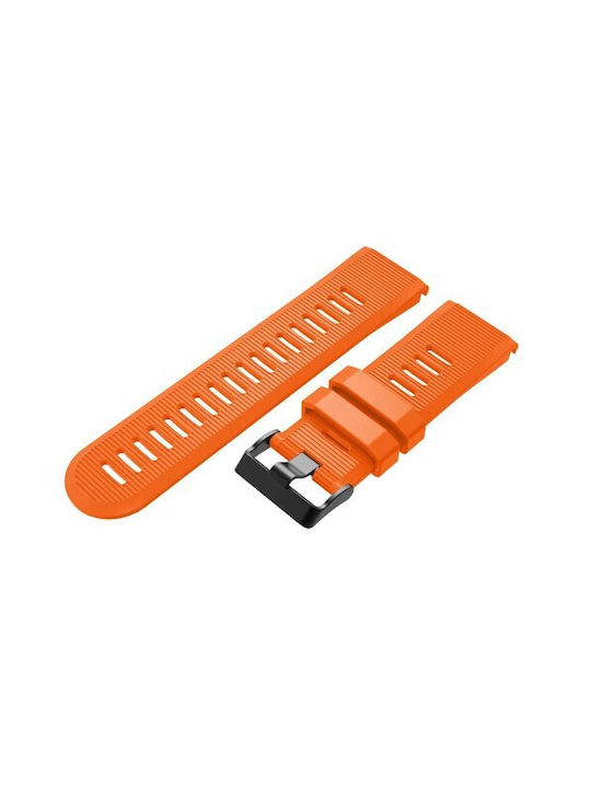 QuickFit Stripes Strap Silicone Orange (Fenix 3 / 5X / 5X Plus / 6X / 6X Pro / 7X / 7X Pro / 8 (51mm))