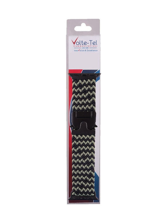 Volte-Tel Curea Silicon Negru (Apple Watch 38/40/41/42mm)