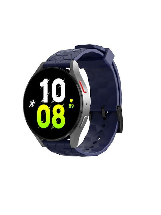 Rhombus Λουράκι Σιλικόνης Navy Blue (Huawei Watch 3 / Huawei Watch GT 2 Pro / Honor GS Pro)