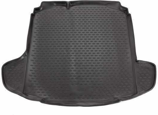 Novline Trunk Mat Tray Type for Skoda Rapid 2013-2016 Gray