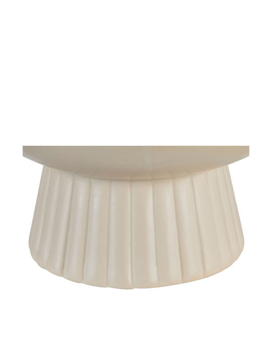 Bol Decorativ Ceramică Bej 22x22x14cm 1buc