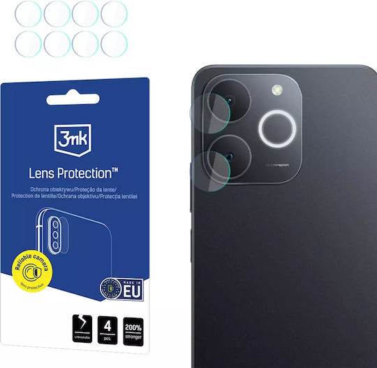 3MK Lens Protection Handy-Kameraschutz Membrane Transparent für das Realme Note 70T