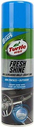 Turtle Wax Fresh Shine Outdoor Σπρέι Γυαλίσματος για Ταμπλό Αυτοκινήτου 500ml