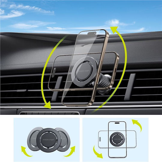 Mobile Origin Auto Handyhalterung mit Magnet Schwarz