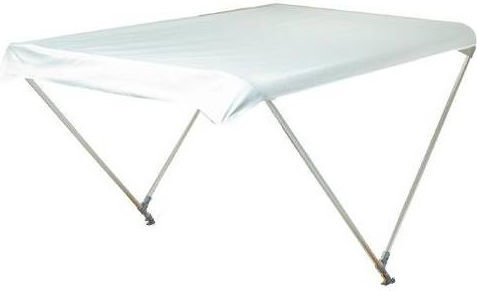 Sumar Tenta Barca Aluminiu M130xH110cm Alb Culoare