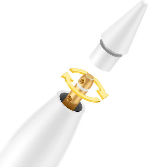 Baseus Smooth Writing 3 Digital Touch Stylus for iPad in White color P80080805213-00