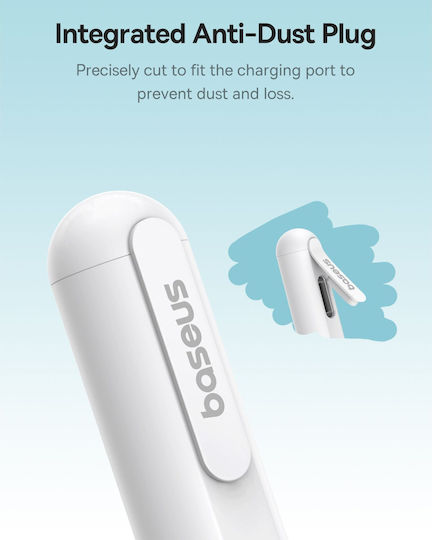 Baseus Smooth Writing 3 Digital Touch Stylus for iPad in White color P80080805213-00