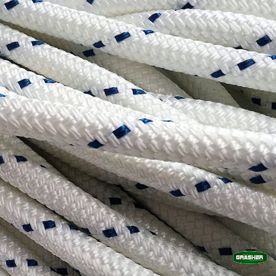 Grasher Σχοινί Πλεκτό 6mm 1m Πολυεστερικό