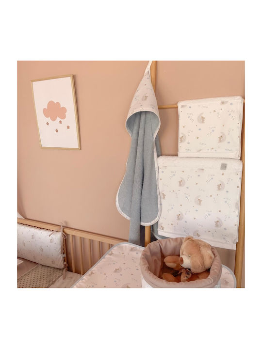 Karfitsomenos Gatos Set of baby towels 2pcs Multicolour