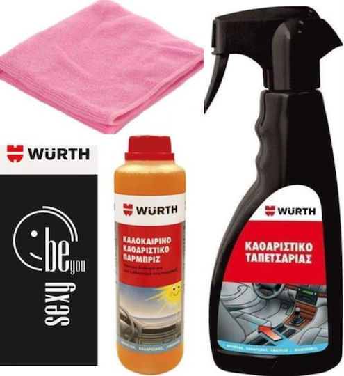 Wurth Silver Line Car Window Cleaner 4 Pieces