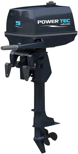 Powertec Gasoline Outboard Engine 4 Stroke with 6hp Power