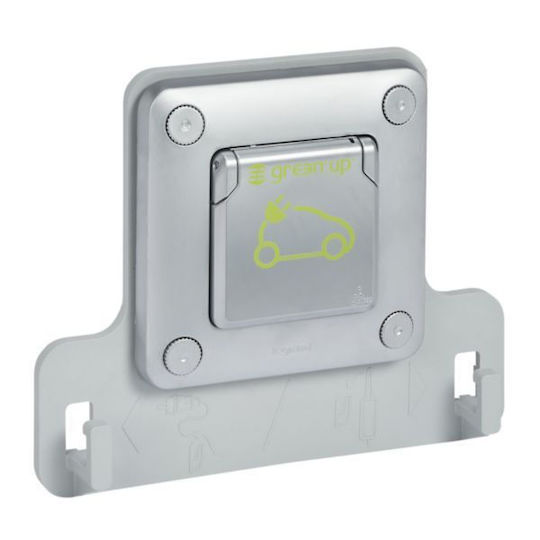 Legrand Green’up Access 3,7kW 16A Recessed Socket IP55 Power Plug 077856