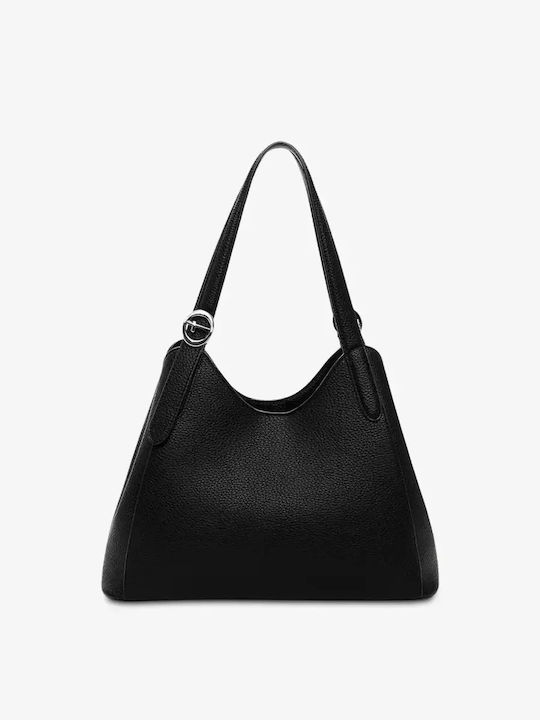 Damentasche Schultertasche Schwarz
