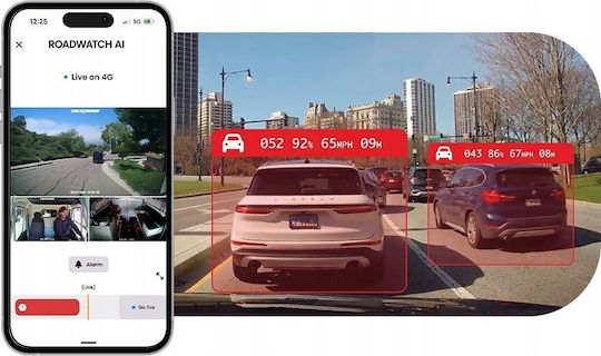 NextBase 4K Mirror Car DVR Set with Rear Camera