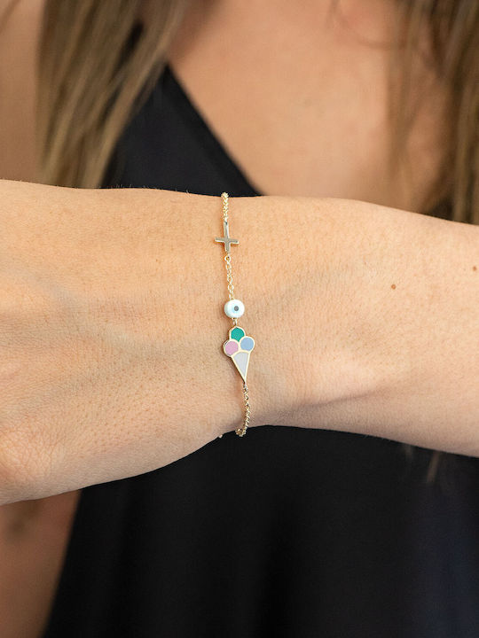 Kiriakos Gofas Βραχιόλι Αλυσίδα Χρυσό 14K Kiriakos Gofas Βραχιόλι Αλυσίδα Χρυσό 14K