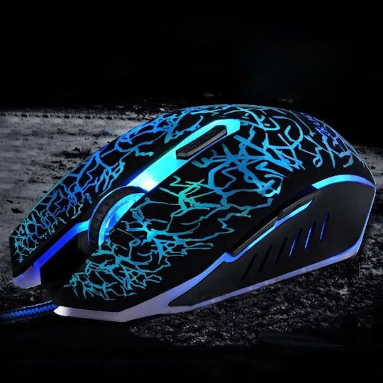 Yelandar M-50 RGB Gaming Gaming Maus Schwarz