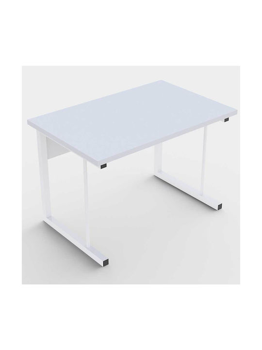 Bakaji Metal Microwave Oven Stand 54x35x35cm White
