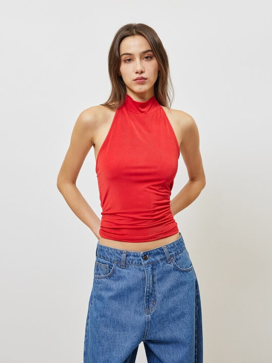 Women's Athletic Blouse Red