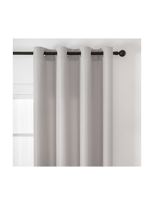 Beauty Home Vorhang mit Grommets Art 8443 Grau 140x270cm