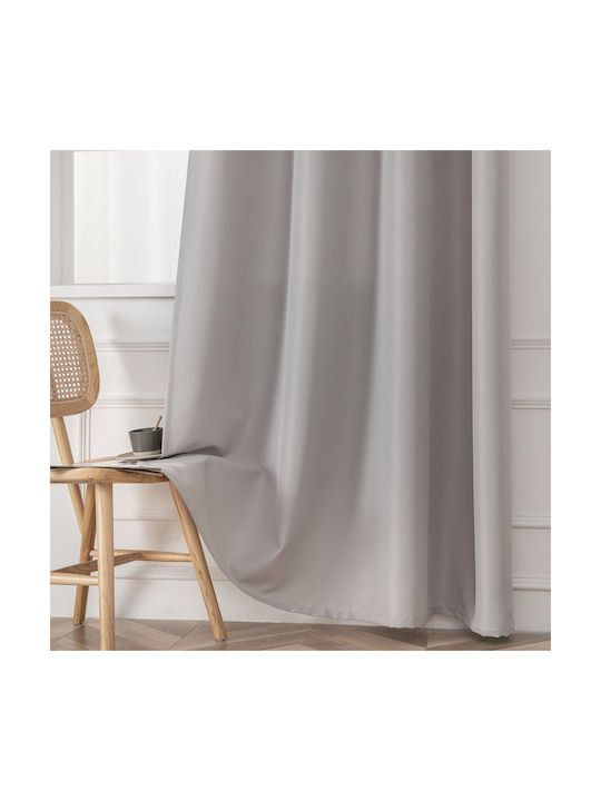 Beauty Home Vorhang mit Grommets Art 8443 Grau 140x270cm