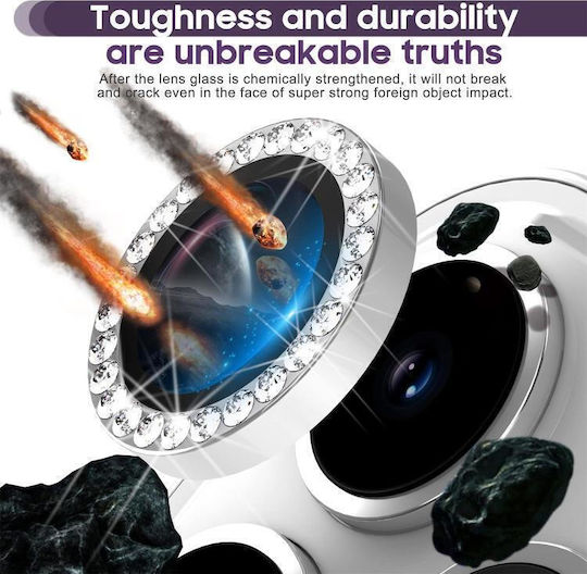 Camera Protection Tempered Glass Black for the Samsung Galaxy A55 5G