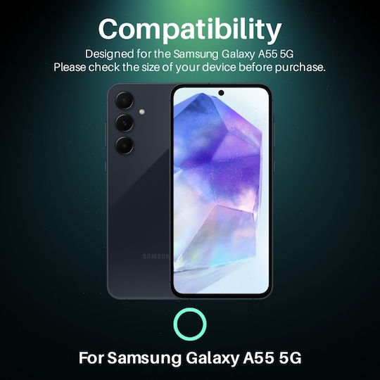 3d Hd Camera Protection Tempered Glass Transparent for the Samsung Galaxy A55 5G