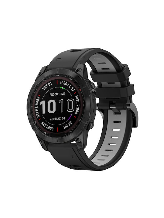Strap Black (Garmin Fenix 7 Sapphire Solar 22mm)