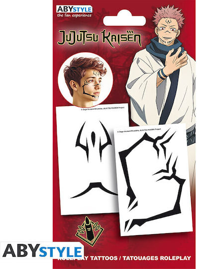 Jujutsu Kaisen Tattoos 15x10cm Abyacc585