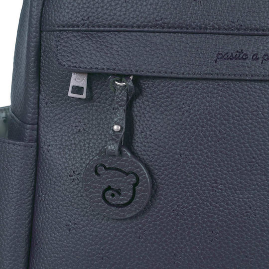 Pasito a Pasito Diaper Bag London Blue 35x38x16cm.