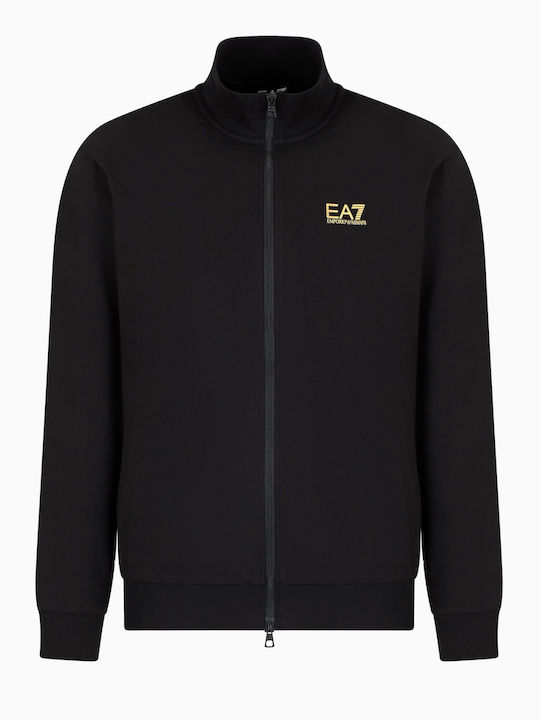 Sweatshirts Für Herren Ζακέτα Schwarz