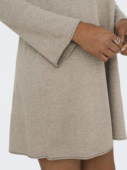 Life Mini Kleid Beige
