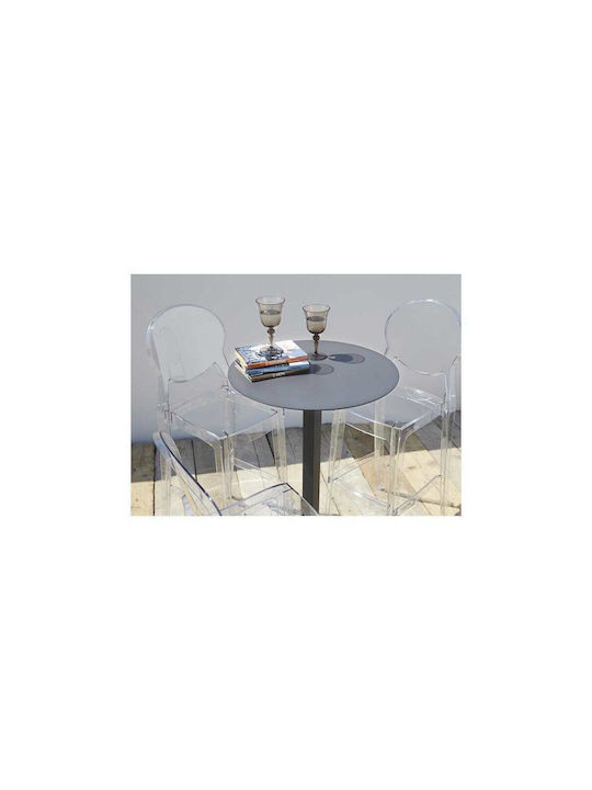 Igloo 64/75 Σκαμπό Bar - Ύψος Καθίσματος 65cm, 100 - Transparent