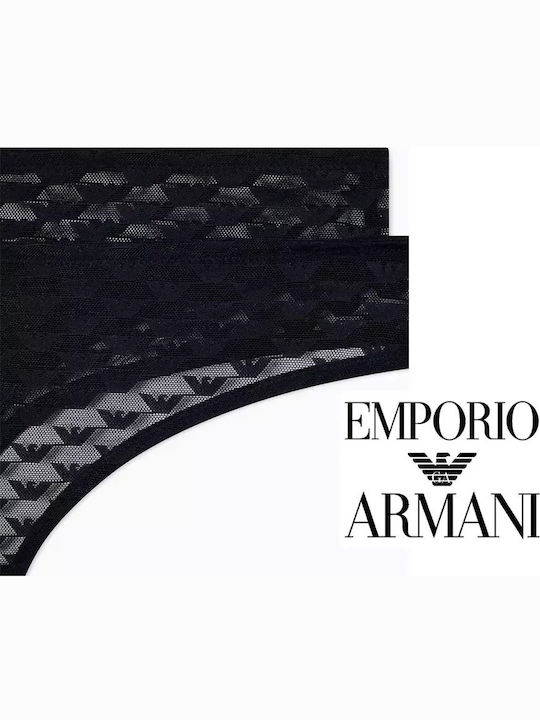 Γυναικεία String 2Pack Μαύρο