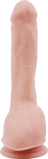 Chisa Novelties Carnal Pleasure Glass Dildo with Balls and Suction Cup Flesh 23.5cm