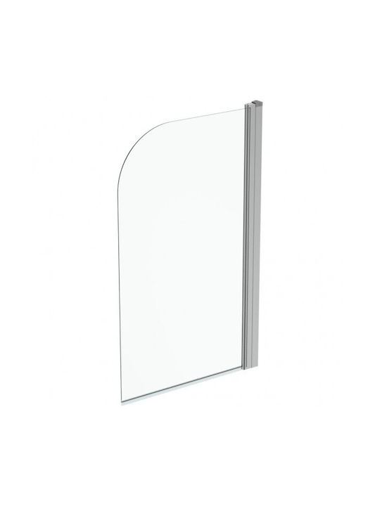 Ideal Standard Connect V1 Διαχωριστικό Μπανιέρας με Ανοιγόμενη Πόρτα 82x140cm