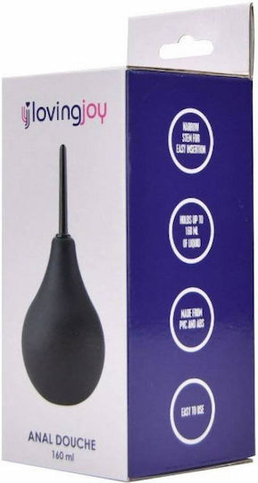 Loving Joy Πρωκτικό Ντους 160ml Μαύρο
