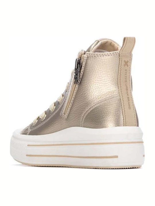 Παιδικά Sneakers High Χρυσά